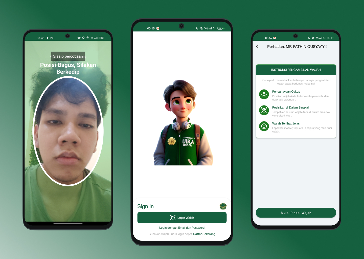 Dokumentasi Aplikasi TIAS Face Authentication