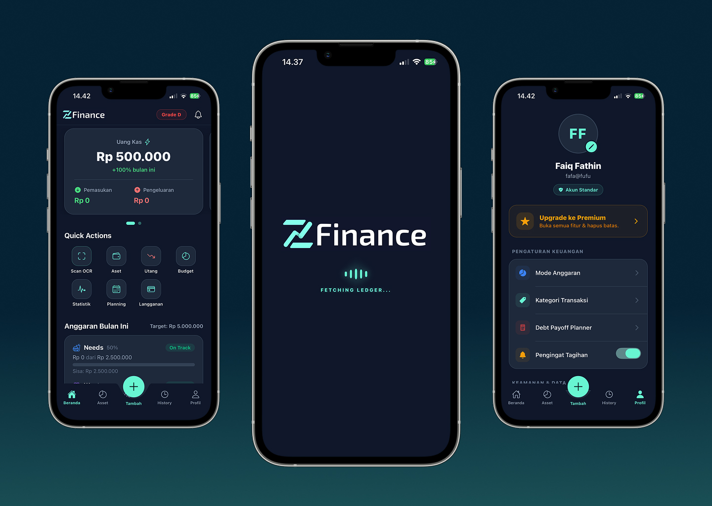 Dokumentasi Aplikasi Z-Finance
